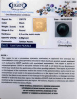Load image into Gallery viewer, 10.65/CT Natural Tahitian Pearl With Lab Certificate-(1332)
