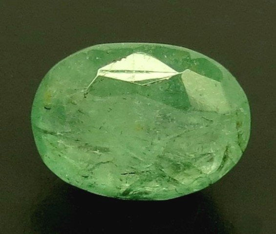 5.43/CT Natural Panna Stone with Govt. Lab Certificate-2331