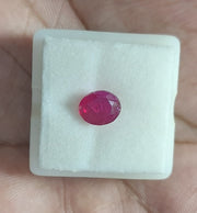 1.970/CT Natural Tajikistan Ruby with IIG Govt. Lab Certificate (165000)