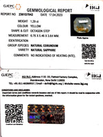 Load image into Gallery viewer, 1.29/CT Natural Ceylonese Pukhraj with Govt Lab Certificate-6771
