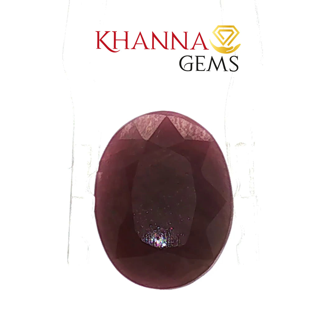 6.63/CT Natural Ruby Stone with Govt. Lab Certificate-2396D7242