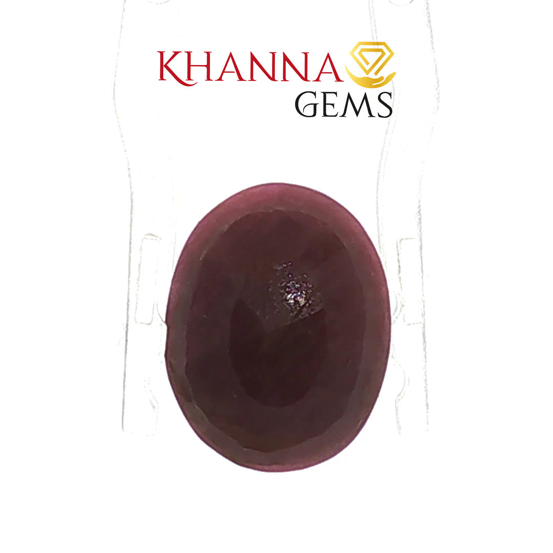 6.63/CT Natural Ruby Stone with Govt. Lab Certificate-2396D7242