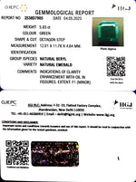Load image into Gallery viewer, 5.83/CT Natural Panna Stone with Govt. Lab Certificate (16650)
