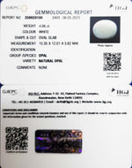 Load image into Gallery viewer, 4.86/CT Natural Fire Opal with Govt. Lab Certificate-4551
