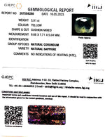 Load image into Gallery viewer, 3.91/CT Natural Ceylonese Pukhraj with Govt Lab Certificate (4551)

