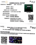 Load image into Gallery viewer, 4.88/CT Natural Panna Stone with Govt. Lab Certificate (12210)
