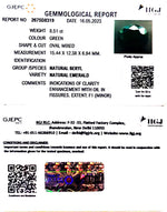 Load image into Gallery viewer, 8.51/CT Natural Panna Stone with Govt. Lab Certificate (34410)

