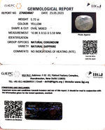 Load image into Gallery viewer, 5.70/CT Natural Ceylonese Pukhraj with Govt Lab Certificate (4551)
