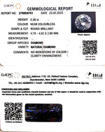 Load image into Gallery viewer, 0.38/Cents Natural Diamond With Govt. Lab Certificate (120000)
