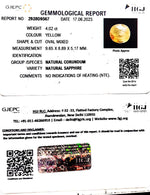 Load image into Gallery viewer, 4.02/CT Natural Ceylonese Pukhraj with Govt Lab Certificate (8991)

