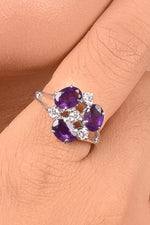 Load image into Gallery viewer, 3.63/GM AMETHYST / ZIRCON (1650)
