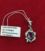 Load image into Gallery viewer, 3.42/GM AMETHYST/ZIRCON (1650)

