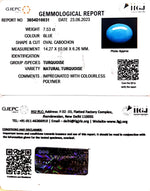 Load image into Gallery viewer, 7.53/CT Natural Govt. Lab Certified Turquoise (832)
