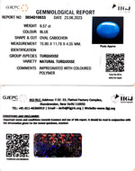 Load image into Gallery viewer, 6.57/CT Natural Govt. Lab Certified Turquoise (832)
