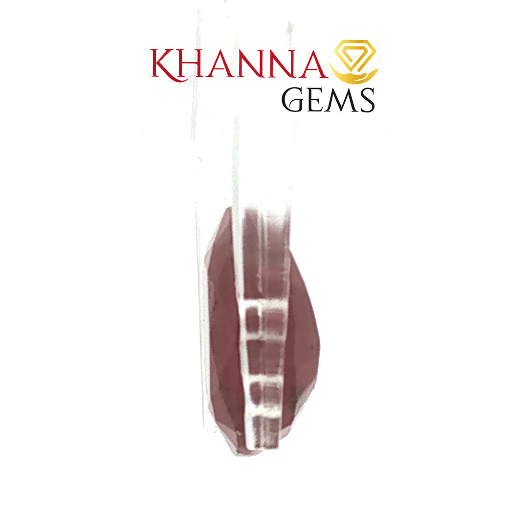 6.68/CT Natural Ruby Stone with Govt. Lab Certificate-3205D11014