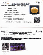 Load image into Gallery viewer, 6.37/CT Natural Ceylonese Pukhraj with Govt Lab Certificate-4551
