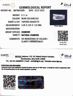 Load image into Gallery viewer, 0.11/Cents Natural Diamond with Govt. Lab Certificate (85000)
