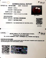 Load image into Gallery viewer, 6.60/CT Natural Neo Burma Ruby with Govt. Lab Certificate (4551)

