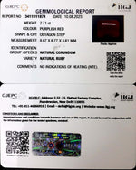 Load image into Gallery viewer, 2.71/CT Natural Neo Burma Ruby with Govt. Lab Certificate (5661)
