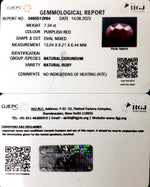 Load image into Gallery viewer, 7.34/CT Natural Neo Burma Ruby with Govt. Lab Certificate (4551)
