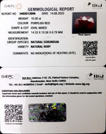 Load image into Gallery viewer, 10.30/CT Natural Neo Burma Ruby with Govt. Lab Certificate (3441)
