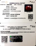 Load image into Gallery viewer, 7.63/CT Natural Neo Burma Ruby with Govt. Lab Certificate (3441)
