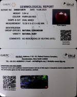 Load image into Gallery viewer, 3.94/CT Natural Neo Burma Ruby with Govt. Lab Certificate (5661)
