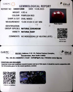Load image into Gallery viewer, 4.93/CT Natural Neo Burma Ruby with Govt. Lab Certificate (3441)
