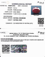 Load image into Gallery viewer, 5.53/CT Natural Neo Burma Ruby with Govt. Lab Certificate (4551)
