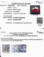 Load image into Gallery viewer, 3.76/CT Natural Neo Burma Ruby with Govt. Lab Certificate (5661)
