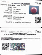 Load image into Gallery viewer, 4.97/CT Natural Neo Burma Ruby with Govt. Lab Certificate (2331)
