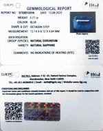 Load image into Gallery viewer, 5.77/Carat Natural Blue Sapphire
