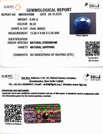 Load image into Gallery viewer, 6.69/CT Natural Blue Sapphire with Govt Lab Certificate (2331)
