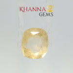 Load image into Gallery viewer, 9.18/CT Natural Pukhraj with Govt Lab Certificate-4249D15665