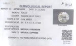 Load image into Gallery viewer, 4.95/CT Natural Pitambari Stone with Govt Lab Certificate (45510)
