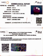 Load image into Gallery viewer, 6.53/CT Natural Ruby with Govt. Lab Certificate-4710D16932