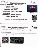 Load image into Gallery viewer, 5.74/CT Natural Ruby with Govt. Lab Certificate-4710D16952
