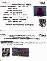 Load image into Gallery viewer, 6.70/CT Natural Ruby with Govt. Lab Certificate-4710D16966