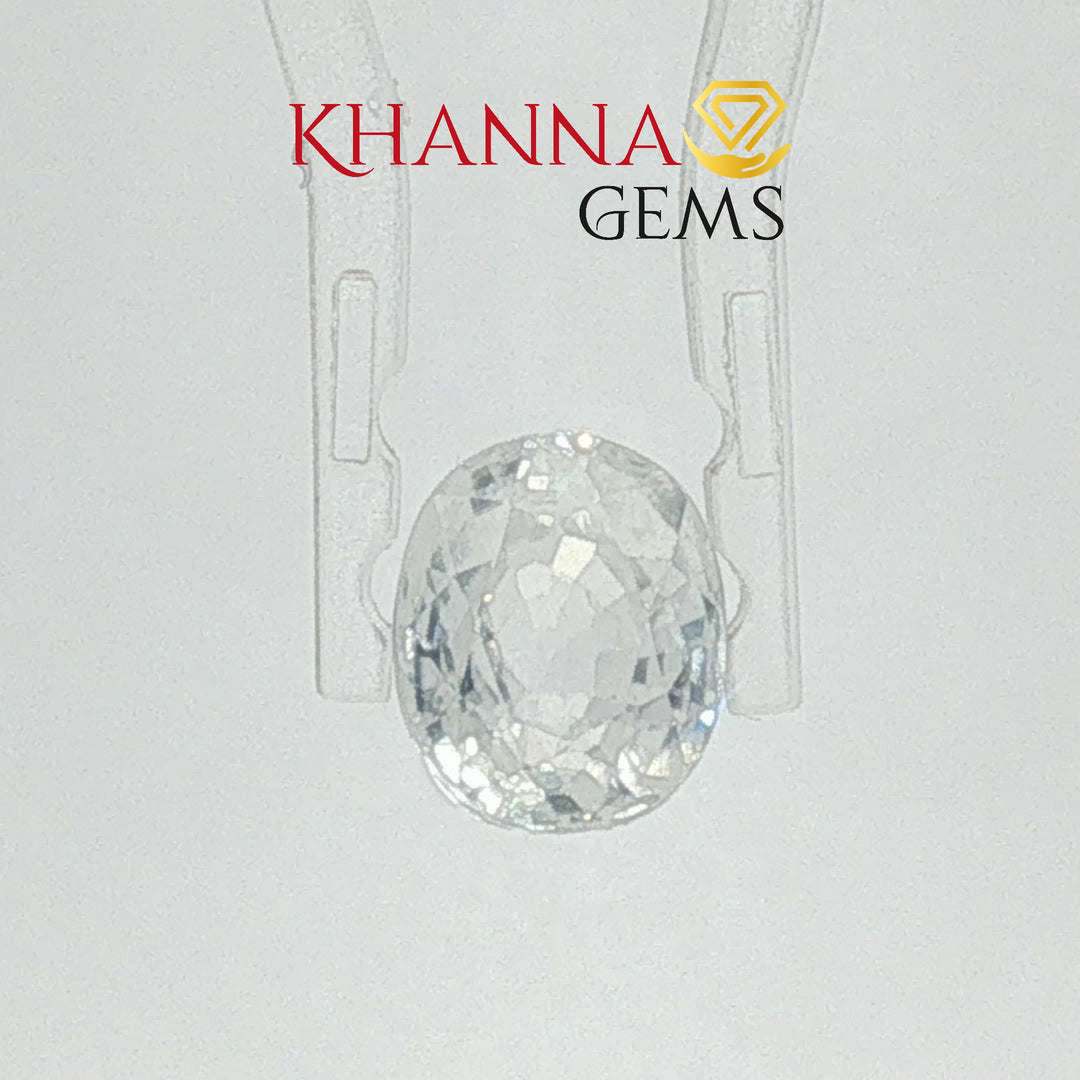 3.26/CT Natural Zircon with Govt. Lab certificate-4834D17536