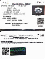 Load image into Gallery viewer, 3.15/CT Natural Zircon with Govt. Lab certificate (4551)
