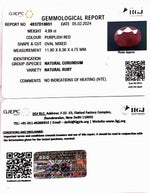 Load image into Gallery viewer, 4.99/CT Natural Mozambique Ruby with Govt. Lab Certificate-7881
