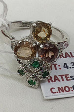 Load image into Gallery viewer, 4.36/GM EMERALD / SMOKY TOPAZ (2750)
