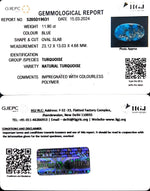 Load image into Gallery viewer, 11.90/CT Natural Govt. Lab Certified Turquoise-1221
