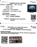 Load image into Gallery viewer, 4.97/CT Natural Govt. Lab Certified Turquoise-1221
