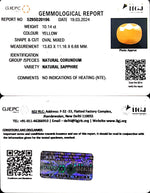 Load image into Gallery viewer, 10.14/CT Natural Ceylonese Pukhraj with Govt Lab Certificate-4551
