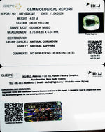 Load image into Gallery viewer, 4.01/CT Natural Ceylonese Pukhraj with Govt Lab Certificate-34410
