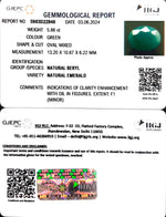 Load image into Gallery viewer, 5.86/CT Natural Panna Stone with Govt. Lab Certificate-2331
