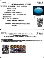 Load image into Gallery viewer, 4.77/CT Natural Govt. Lab Certified Turquoise-832
