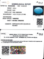 Load image into Gallery viewer, 4.85/CT Natural Govt. Lab Certified Turquoise-832
