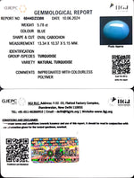 Load image into Gallery viewer, 5.78/CT Natural Govt. Lab Certified Turquoise-832
